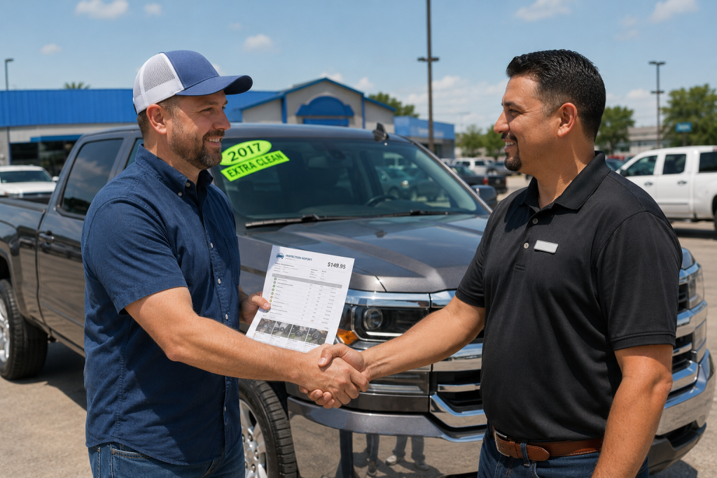 Pre purchase inspection cost worth it Houston - buyer using PPI report to negotiate better price